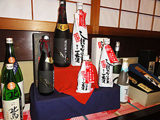「北島酒造」の日本酒の品々
