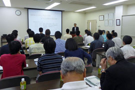 岩井社長の挨拶と学生諸君へのメッセージ